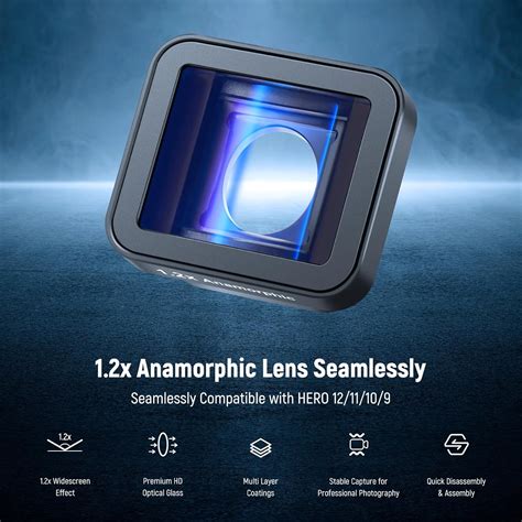 NEEWER 1.2X Anamorphic Lens Compatible with Hero 12 India | Ubuy