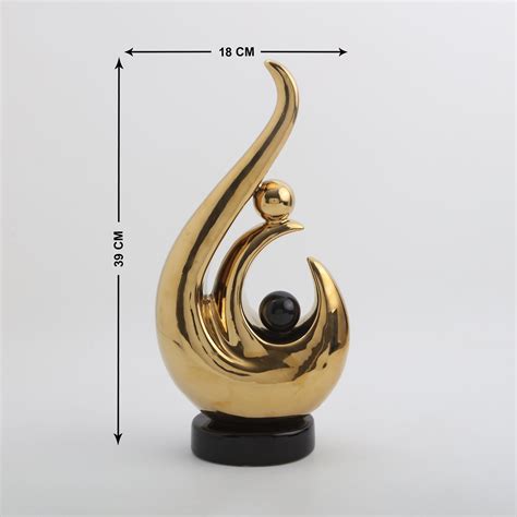 Buy Rivoli Ceramic Abstract Table Accent from Home Centre at just INR ...