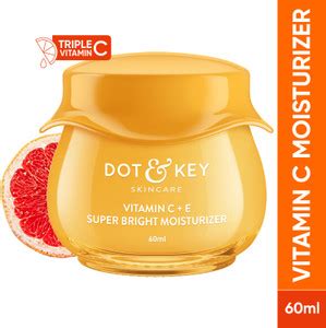 Dot & Key Vitamin C+E Moisturizer For Face With Hyaluronic Kakadu Plum ...