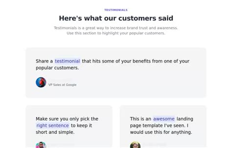 Image result for Client Testimonials Examples HTML/CSS