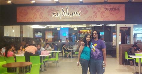 Flaming Sun: Sundari Venkatraman (Indie Author): Food Review: RAJDHANI ...