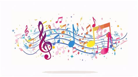 Flat Musical Note Icon on White Background | Premium AI-generated vector