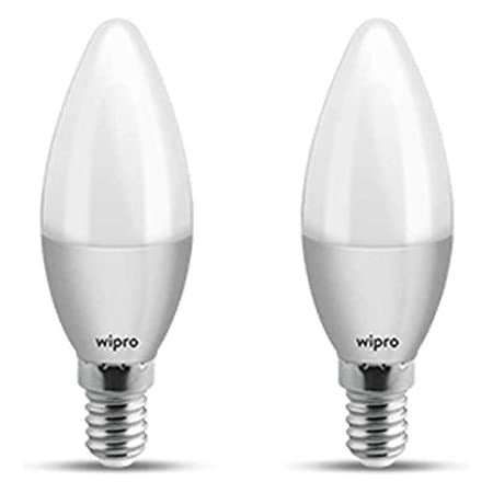 Buy PHILIPS 2.7W E14 LED Warm White/Golden Yellow LED Candle Bulb, Pack ...