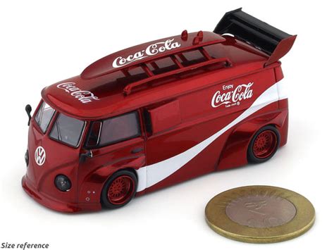 Volkswagen T1 Coca Cola 1:64 Time Micro diecast scale model car | Scale ...