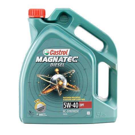 1502BA CASTROL Magnatec Diesel DPF Engine oil 5W-40, 5l, Synthetic Oil ...