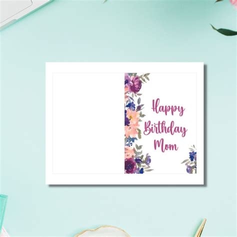 Mom Birthday Card Template - Ablebionics