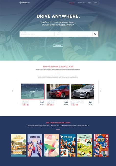 Airbnb Cars — Kevin Kwok Design