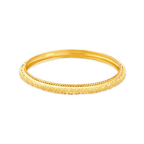 Delicate Rawa Work Gold Bangle