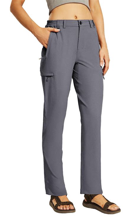 Haimont Women's Hiking Cargo Pants Quick Dry Lightweight Ripstop ...