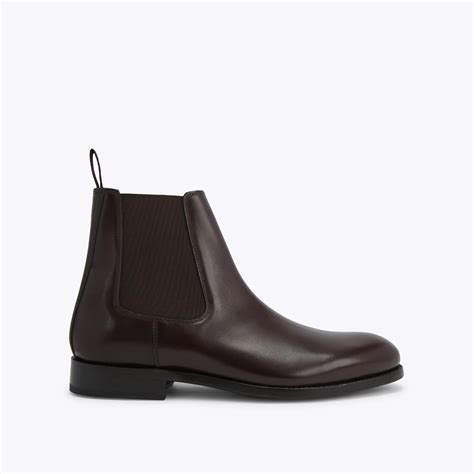 SLOANE CHELSEA BOOT GW Dark Brown Leather Chelsea Boot by KURT GEIGER ...