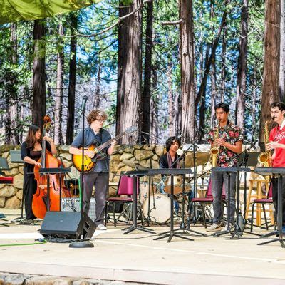 The Jazz In The Pines Student Showcase, Idyllwild Arts Amphitheater ...