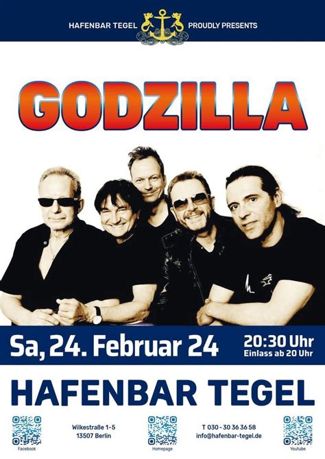 Godzilla, Hafenbar Tegel, Berlin, 24 February 2024 | AllEvents.in