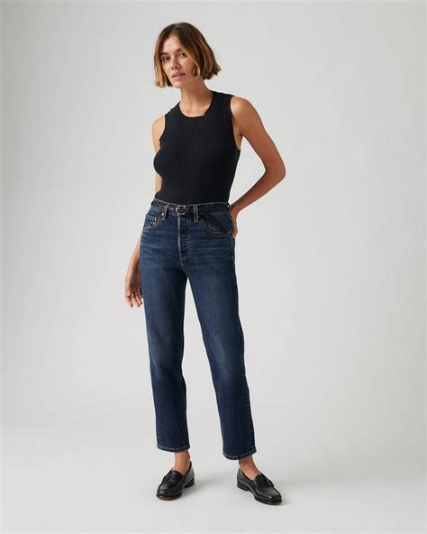 501® Crop Jeans - Blue | Levi's® CH