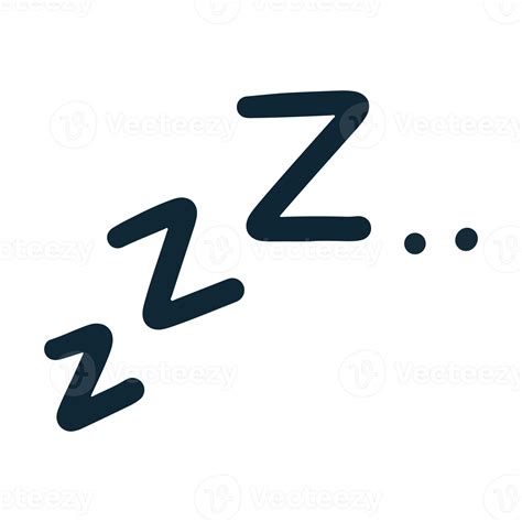 Z sleepy symbol element 19899720 PNG
