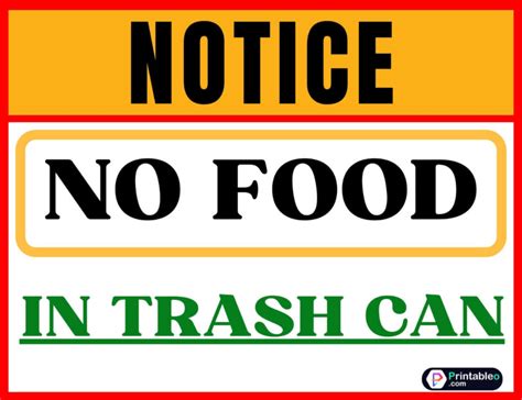 Image result for Household Garbage Sign