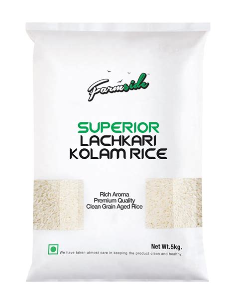Farmside Superior Lachkari Kolam Rice I Traditional Clean Grain Aged ...