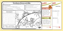 Rama and Sita Story Sequencing Cards