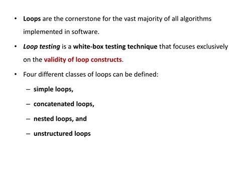 Loop Testing Tutorial 的图像结果