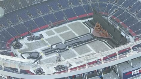 The Weeknd stage setup in Denver | 9news.com