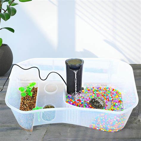 Buraq 2 Ft Turtle Aquarium Tank - For Hibernation Feeding | Swimming ...