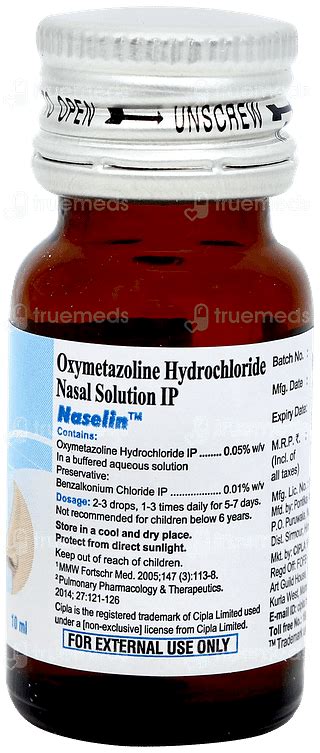 Naselin 0.05 % Drops 10 ML | Order Naselin 0.05 % Drops 10 ML Online at ...