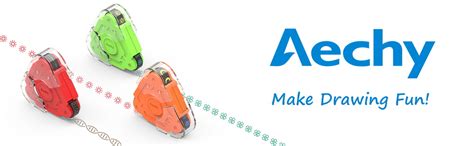 Aechy Curve Roller Stamp for Journaling, Triple Tip Stamp with 9 Colors ...