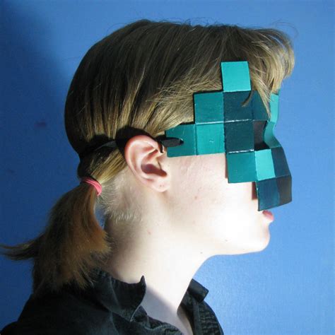 Image result for Creeper Mask Tutorial