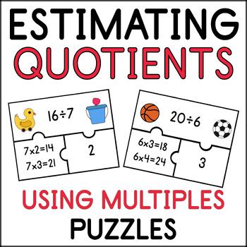 Estimate Quotients Using Multiples Lesson 4.1 的图像结果