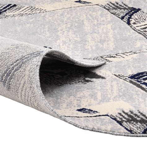 TAPETE 2 M X 2,50 M SPECTRUM KONKRET/AZUL COBALTO | Tok&Stok