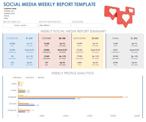 Free Social Media Report Templates in All Formats
