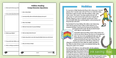Hobbies for Kids Reading 的图像结果