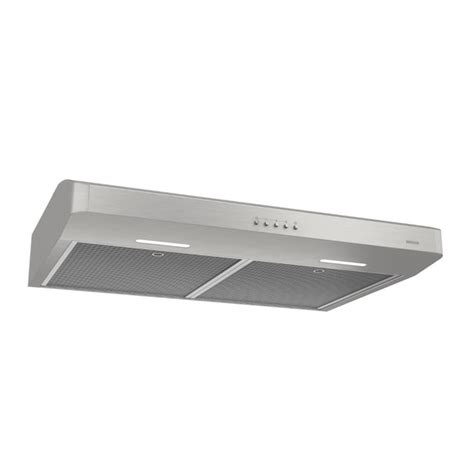 30 inch Convertible 375.0-CFM Stainless Under Cabinet Range Hood in the ...