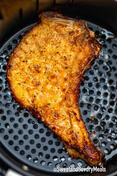 Air fryer boneless pork chops temperature - isseray