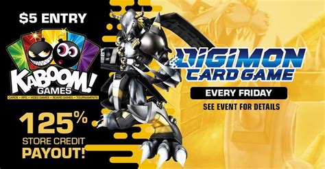 Digimon Weekly Tournament @ Kaboom !, Kaboom Games - McAllen Tx, 12 ...