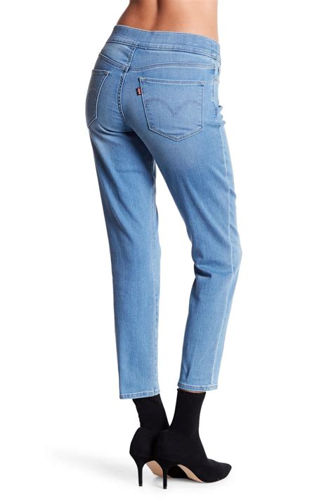 Elastic Band Blue Jeans at Ruth Sapp blog