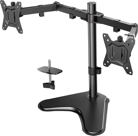 Amazon.com: HUANUO Dual Monitor Stand, Monitor Stands for 2 Monitors ...
