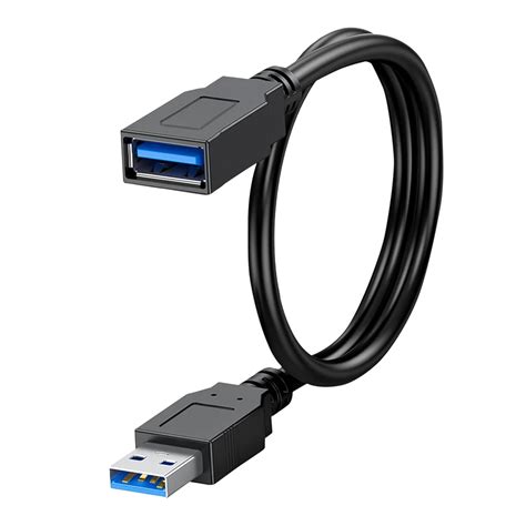 Storite 30cm USB 3.0 Extension Cable Extender SuperSpeed 5 Gbps USB 3.0 ...
