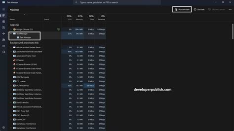 Image result for Run New Task Explorer.exe