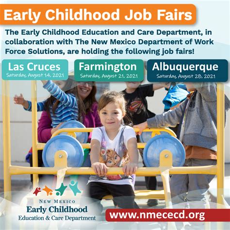 EARLY CHILDHOOD JOB FAIRS | Early Childhood Education & Care Department
