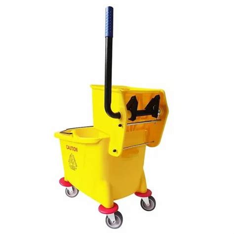 Housekeeping Tools - Mop Wringer Trolley Double Bucket Trader ...