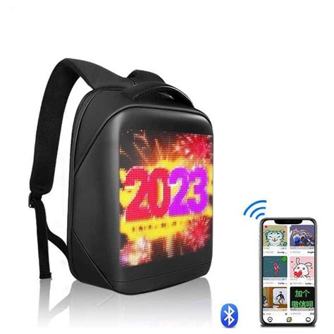 Image result for LED Backpacks with Programmable Display