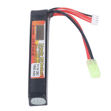 Water Sprayer Lipo Battery 11.1V 25C Discharge Rate 3S 1500mAh Power for Tamiya Plug Connector ...