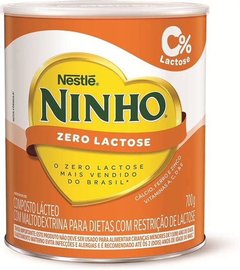 Composto Lácteo Ninho Forti+ Zero Lactose Nestlé 700g