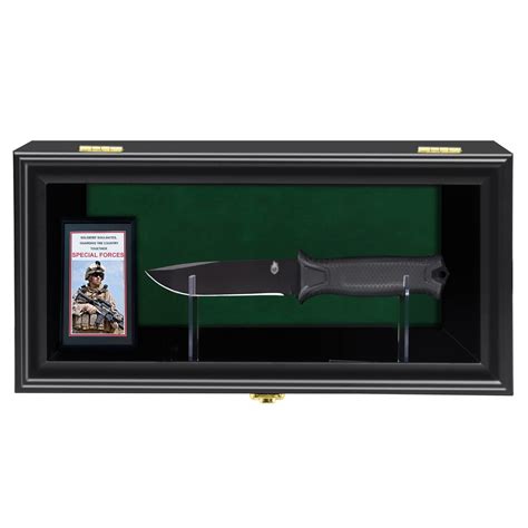 COMSREV Knife Display Case collect Pocket Knife Display Stand Military ...