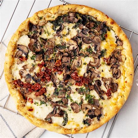 Vicolo Pizza - Roasted Mushroom with Sun Dried Tomatoes & Basil (Corn ...