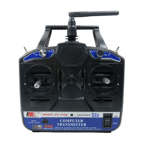 Probots FlySky CT6B 2.4GHz 6 Channel Radio Transmiter Tx and Rx - Mode ...