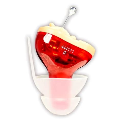 Invisible Smallest Red Color Mini CIC (Completely In the Canal) Hearing ...