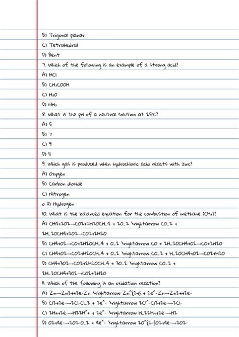 SOLUTION: Grade 12 chemistry quizzes with answers - Studypool