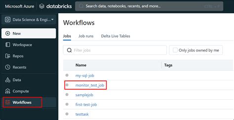 Image result for Azure Databricks Jobs Monitoring