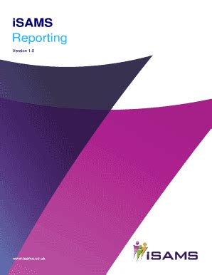 Fillable Online documentation isams co School Reporting - Documentation ...